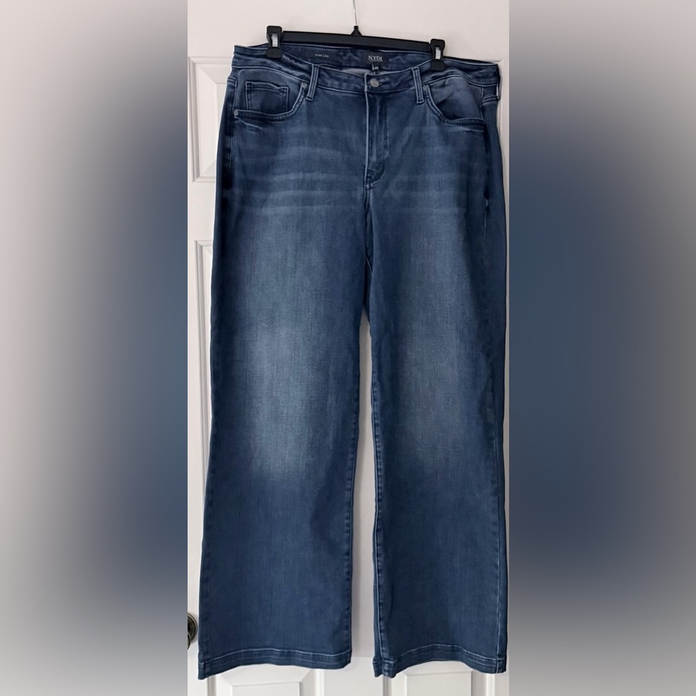 NYDJ Relaxed Fit Dark Blue Jeans, NWOT, 14W